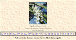 Desktop Screenshot of orchidspecies.com