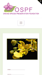 Mobile Screenshot of orchidspecies.ca